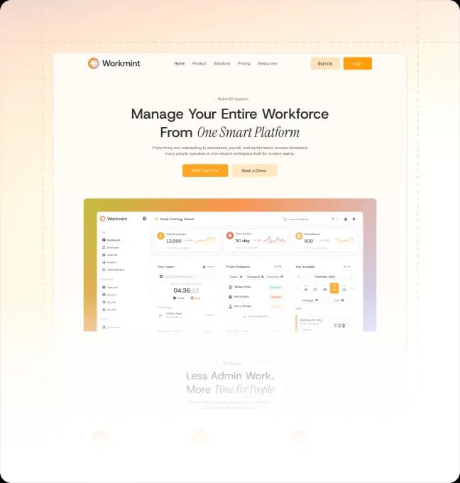UI/UX design project showcase