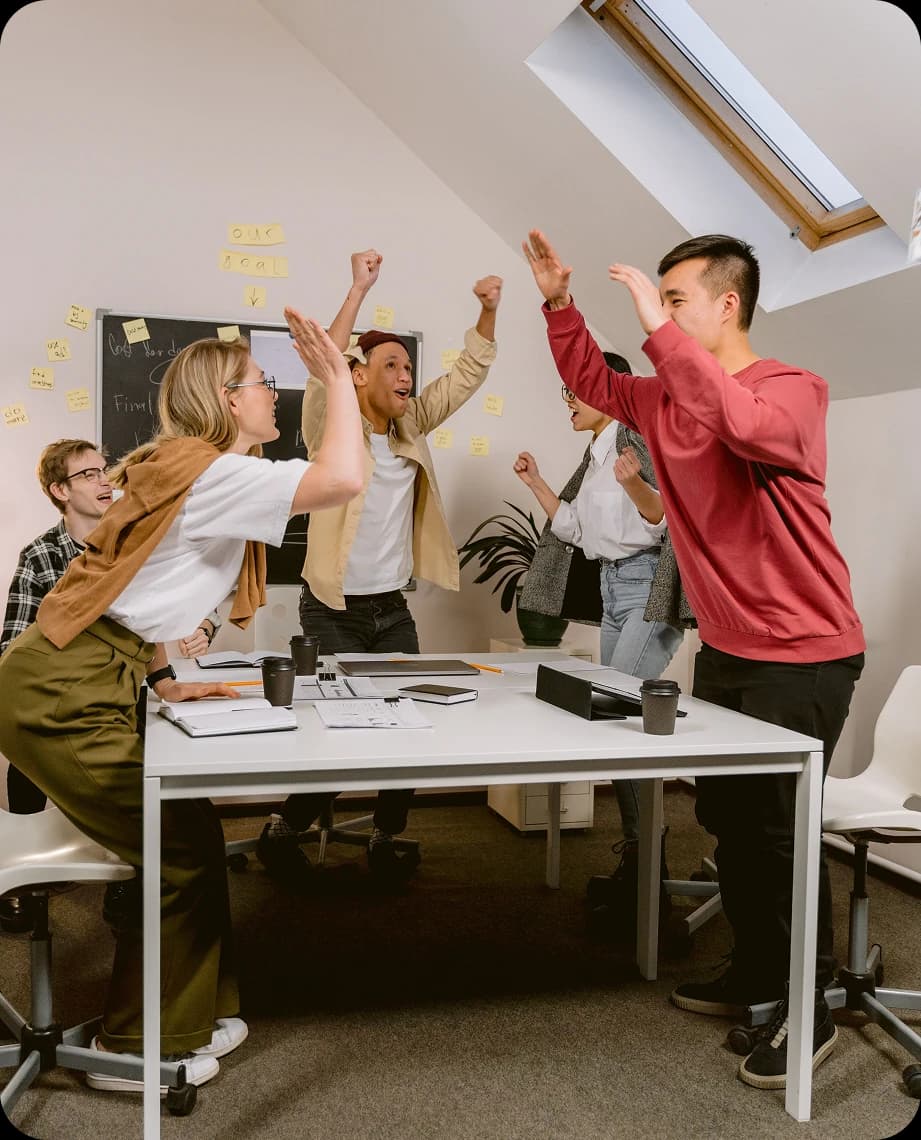 Celebrating Team Success